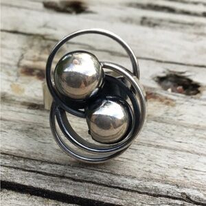 Vintage Made in Finland sterling silver ring